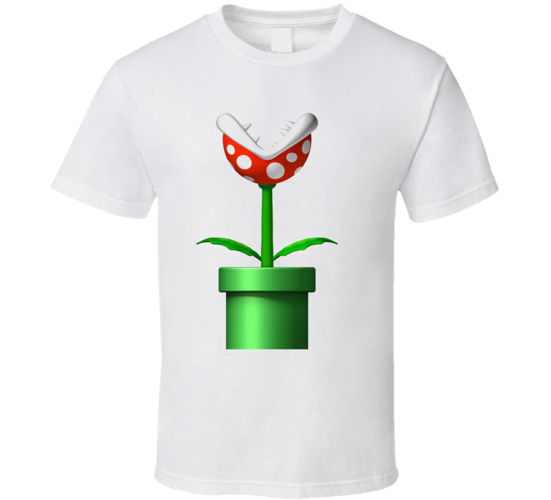 Super Mario Nintendo Pirhanna Plant T Shirt