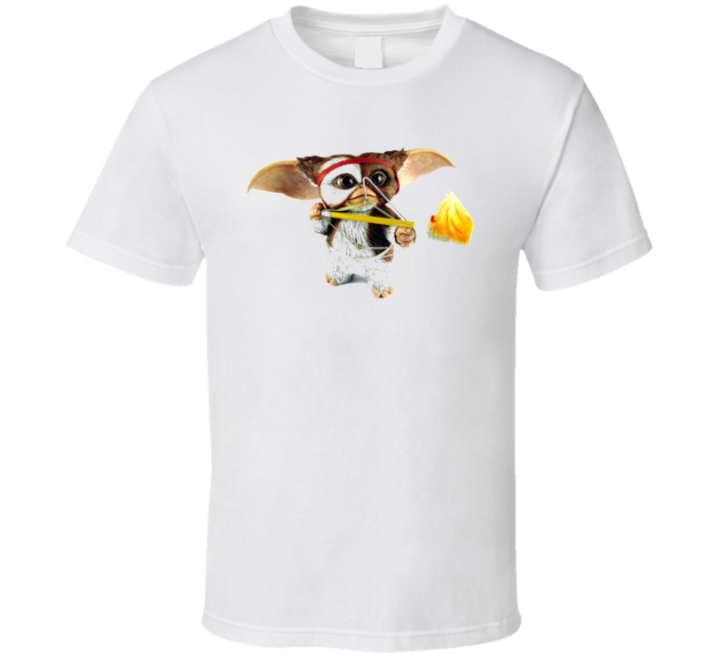 Gizmo Gremlins Rambo T Shirt 