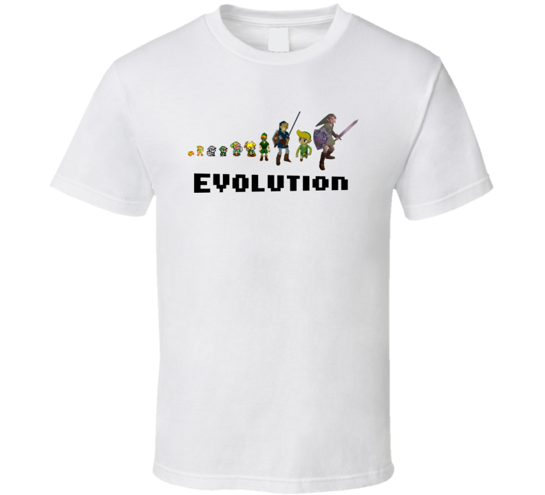 Evolution Of Zelda T Shirt 