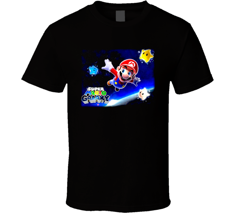 Super Mario Galxy Nintendo Video Game T Shirt 