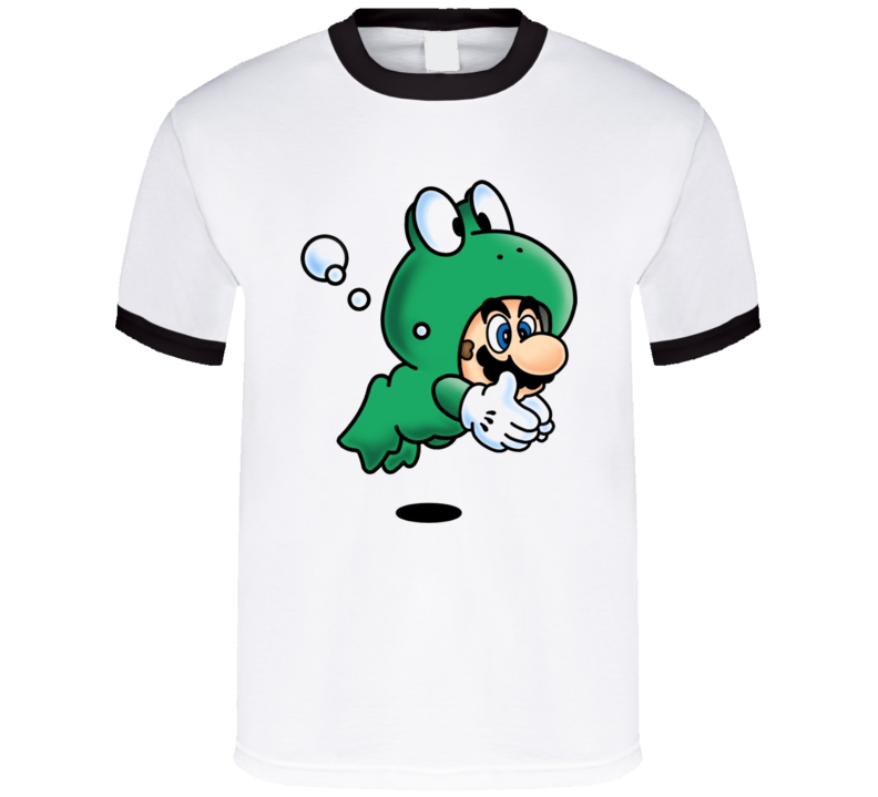 Mario Frog Suit Nintendo Video Game T Shirt 