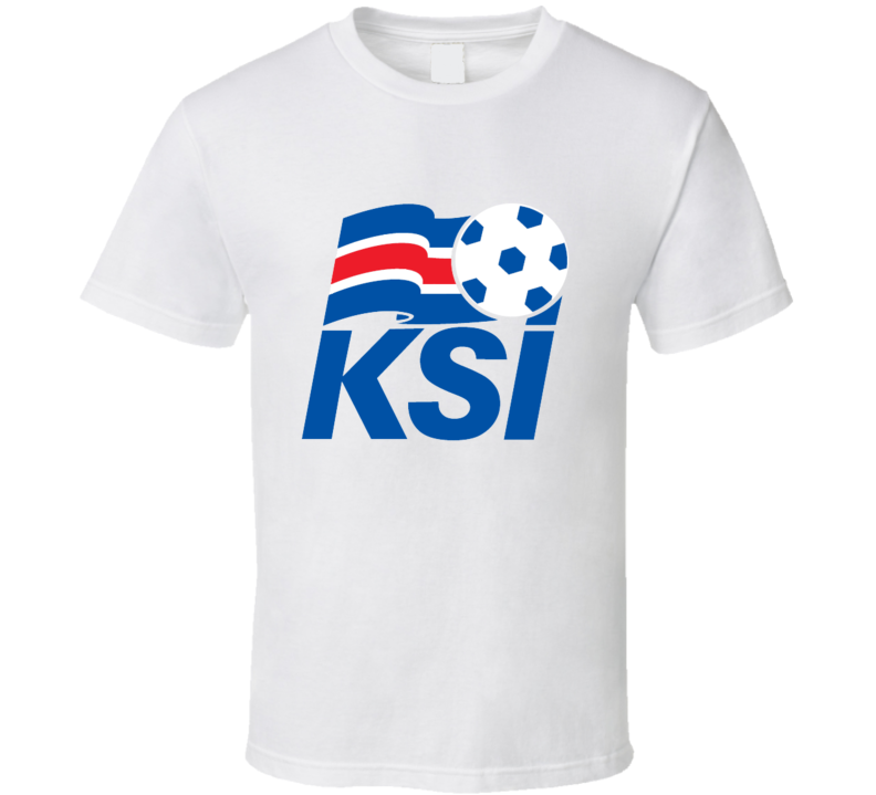 Iceland National Soccer Association Euro 2016 Football T Shirt