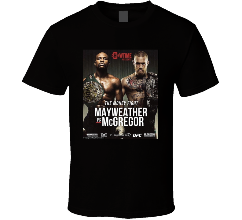 Mayweather Vs Mcgregor Fight Nght Boxing T Shirt