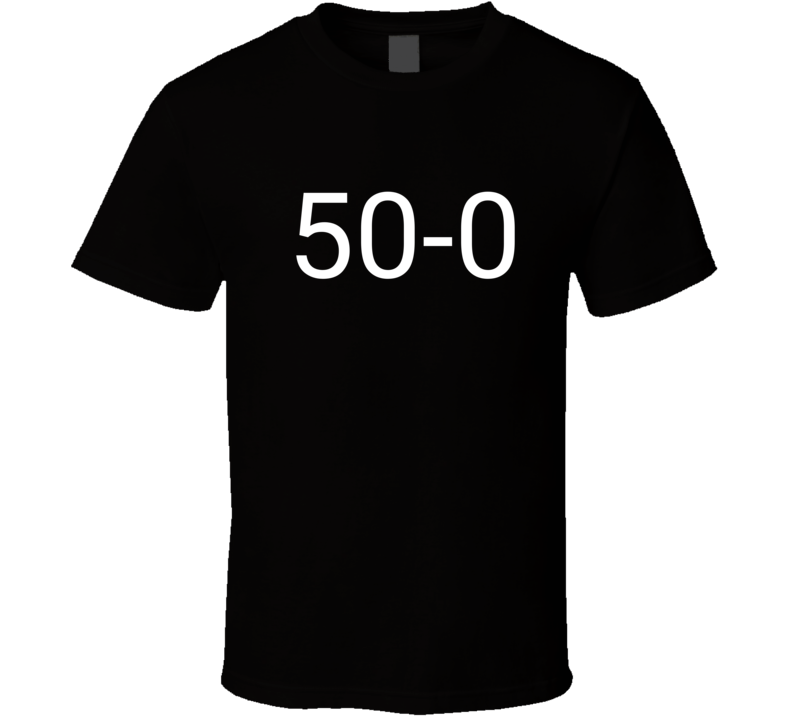 Floyd Mayweather 50-0 Undefeated Boxing Record T Shirtrt T Shirt