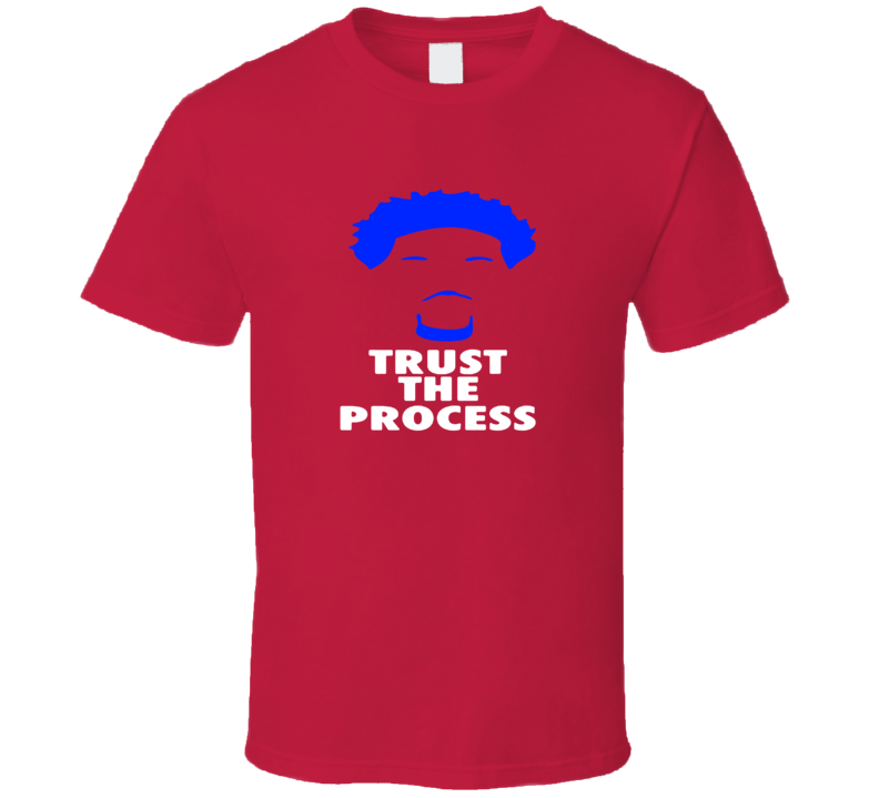 Philadelphia Joel Embiid "Trust The Process" Mens & Youth T-Shirt