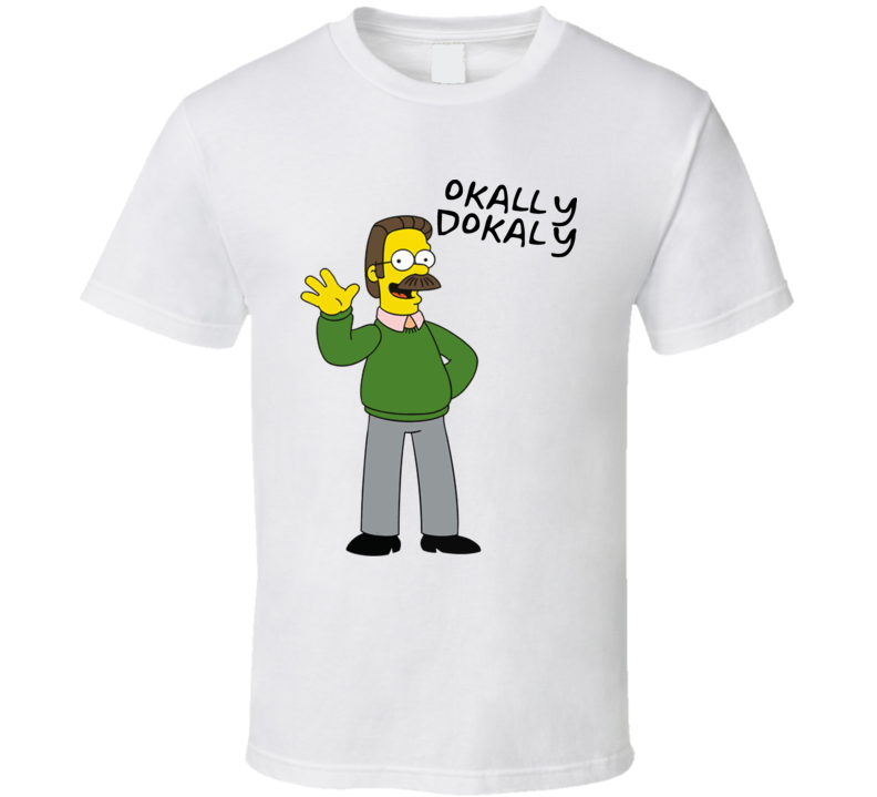 Ned Flanders Cartoon T Shirt