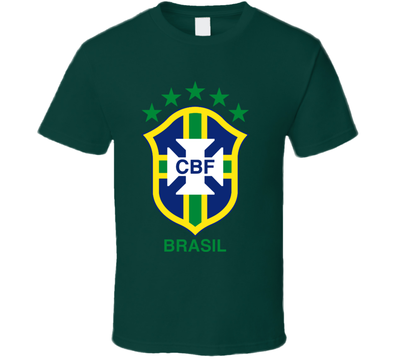 Brazil Soccer Logo T Shirt