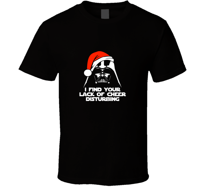 XMAS Darth Vader - Mens Funny T-Shirt Star Wars Starwars The Force Awakens VII
