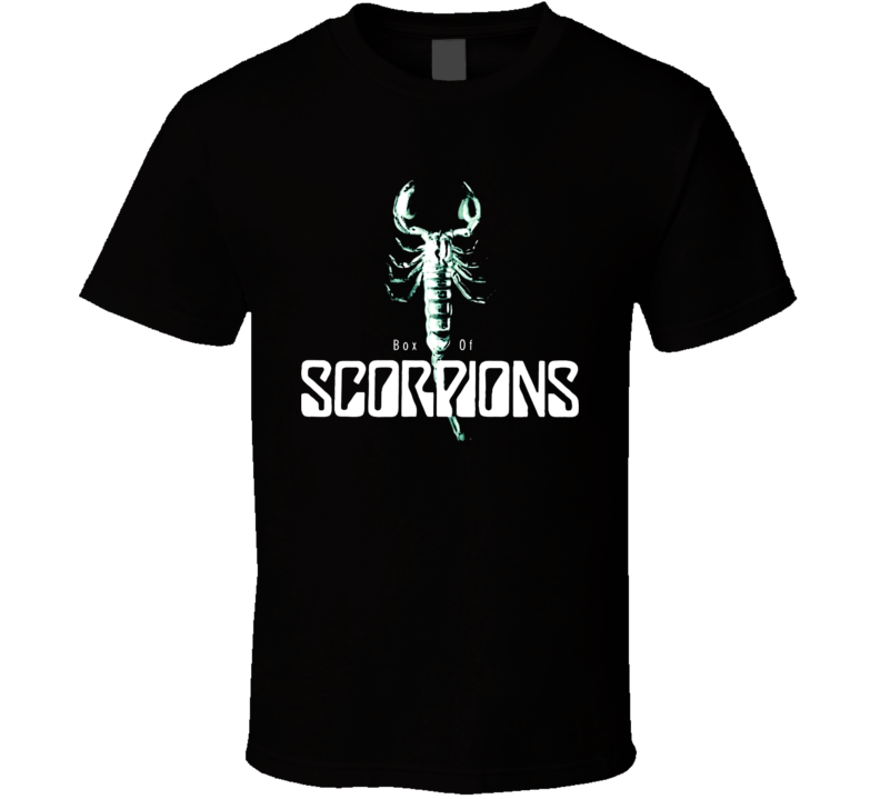 The Scorpions Rock Band Logo T Shirt