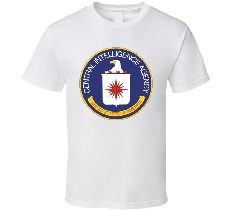 Central Intelligence Agency Cia Logo T Shirt
