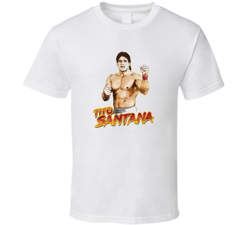 Tito Santana Wwf Legend Wrestling Retro Classic T Shirt