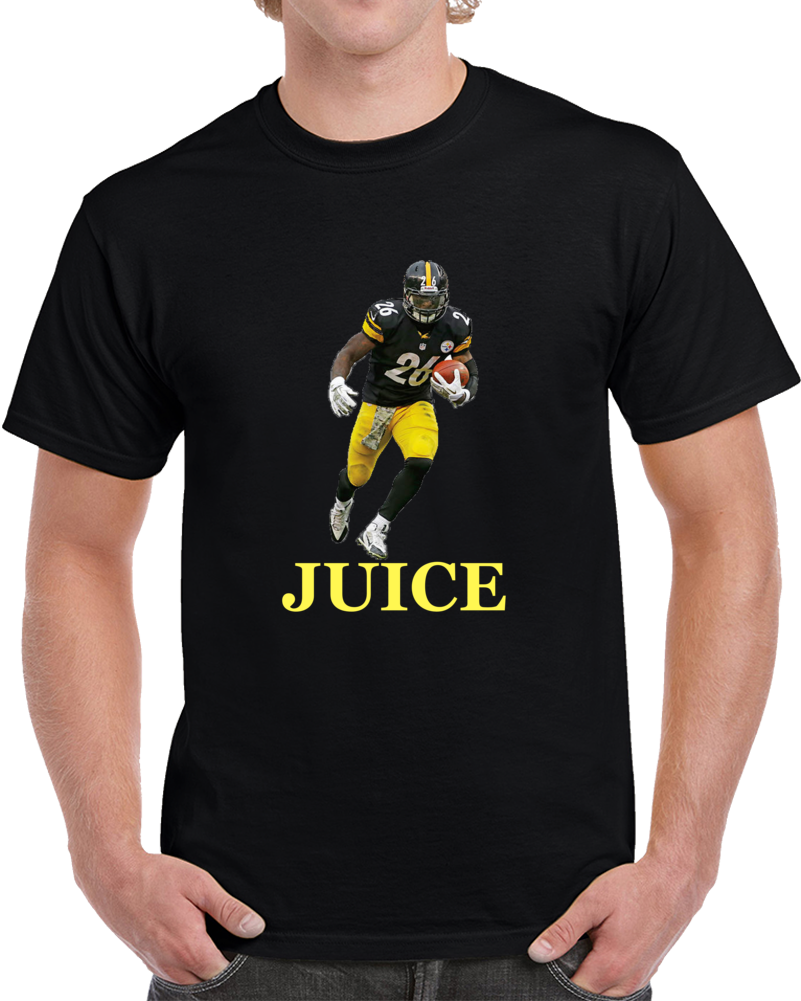 Le'veon Bell Running Back Pittsburgh Juice Football T Shirt