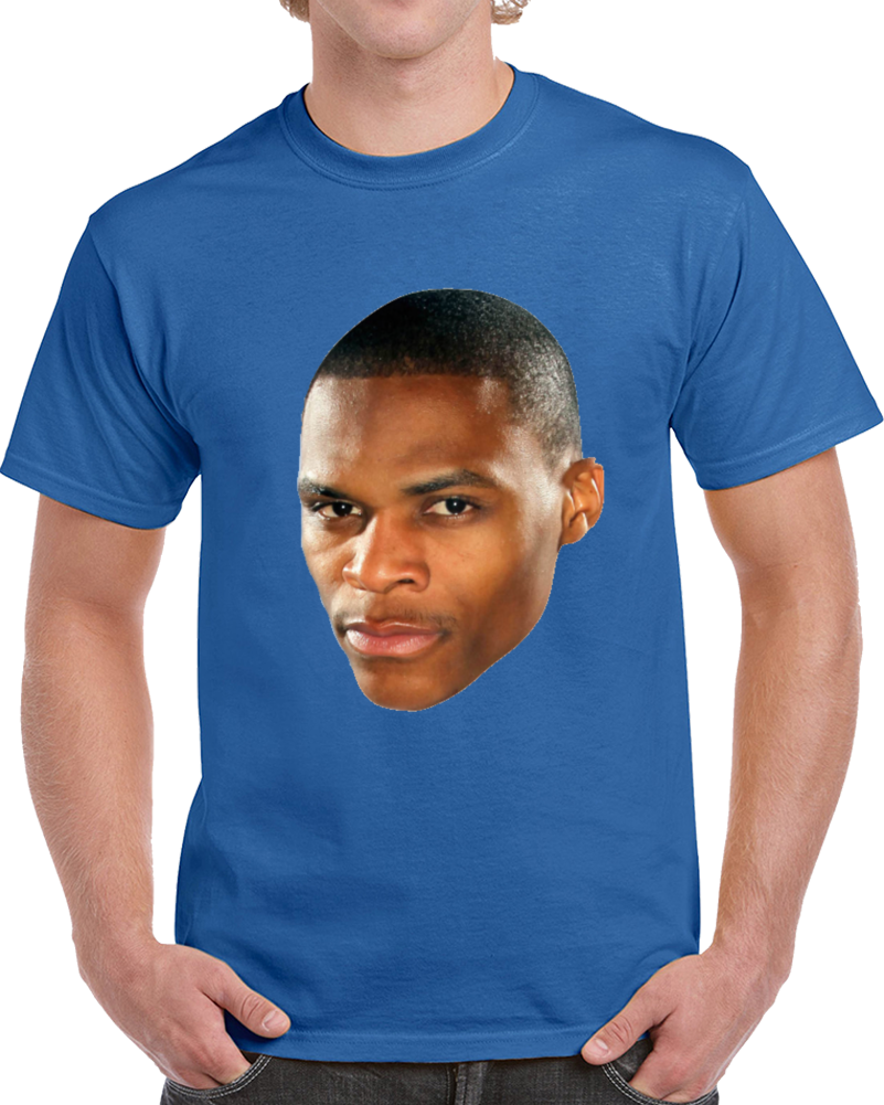 Russell Westbrook Big Head Mvp Oklahoma Basketball T Shirt