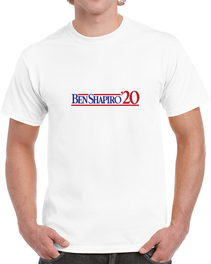 Ben Shapiro For President Men And Youth White T Shirt