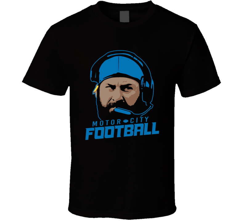 Matt Patricia Detroit Motor City Football New Coach T Shirt