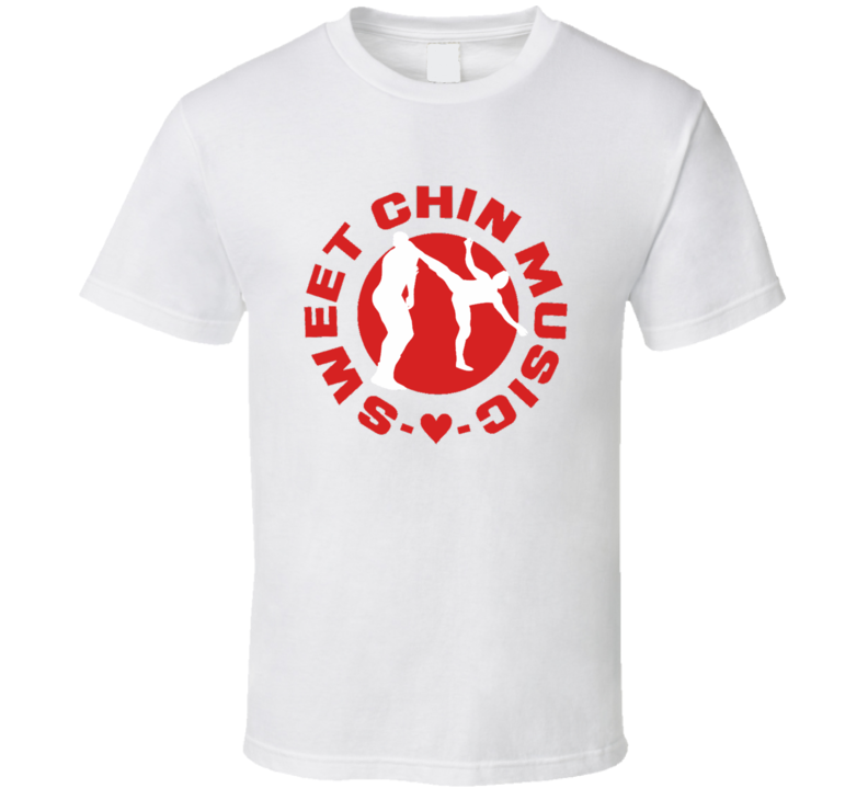 Shawn Michaels Heartbreak Kid Sweet Chin Music Wrestling T Shirt