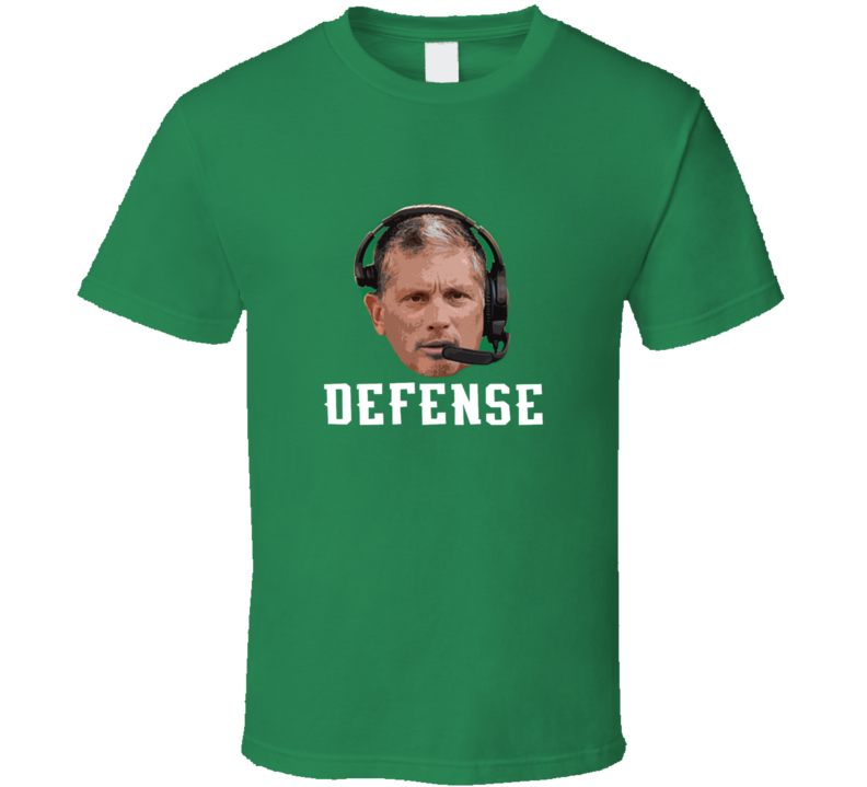 Jim Schwartz Philadelphia Defensive Coordinator Defense Green T Shirt