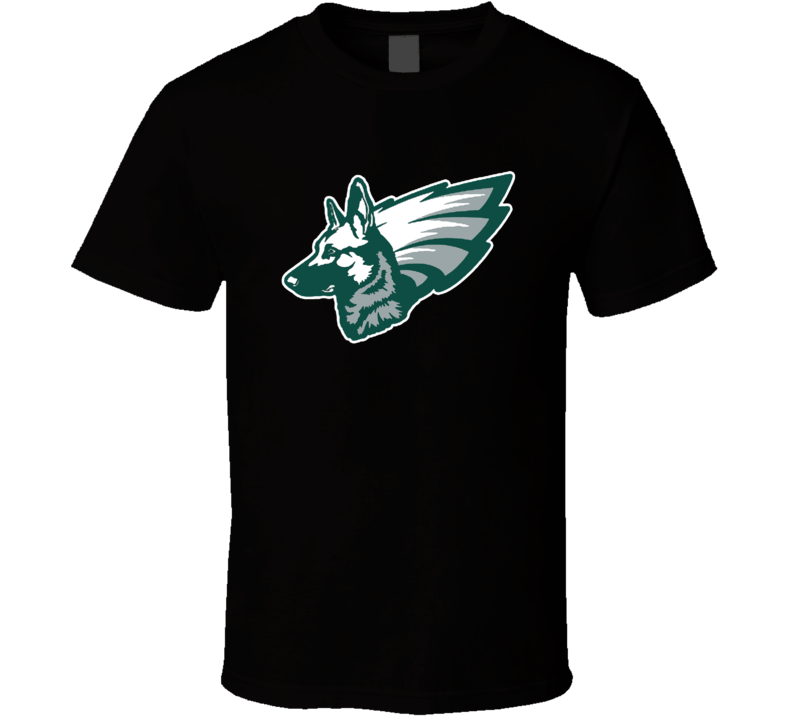 Philadelphia Underdogs Hybrid Logo Football T Shirt