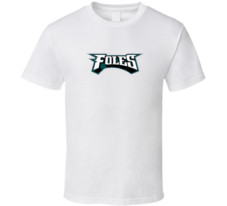 Nick Foles Philadelphia Logo Hybrid Qb Football T Shirt