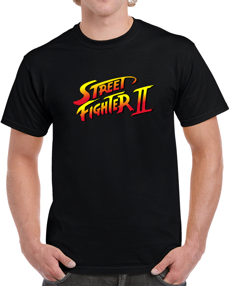Street Fighter 2 Video Game Nintendo Sega Arcade  Shirt