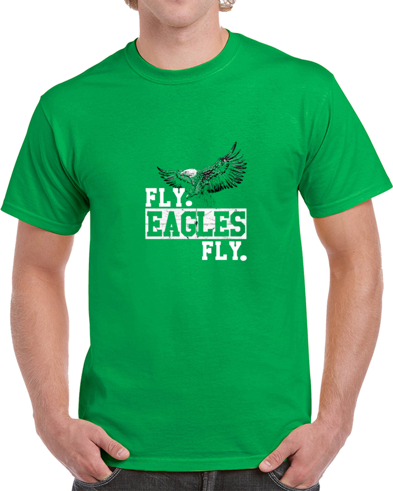 Fly Eagles Fly Philadelphia Football T Shirt