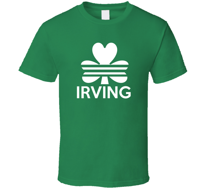 Irving Boston Irish St. Patricks Basketball Adidas Inspired T Shirt