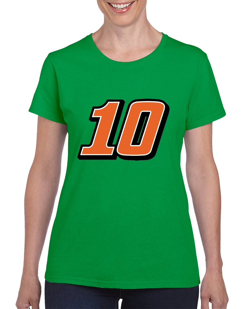 Danica Patrick Nascar Go Daddy 10 Racing Race Car Driver T Shirt