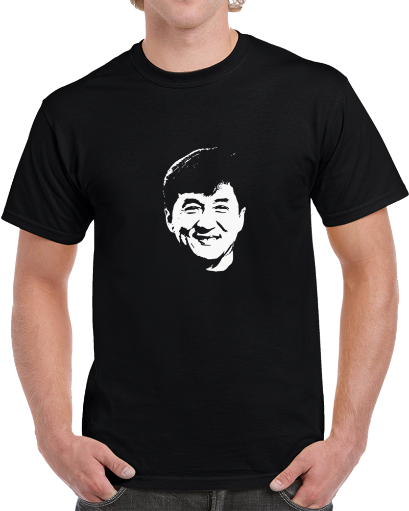 Jackie Chan Kung Fu Fighter Karate Action T Shirt