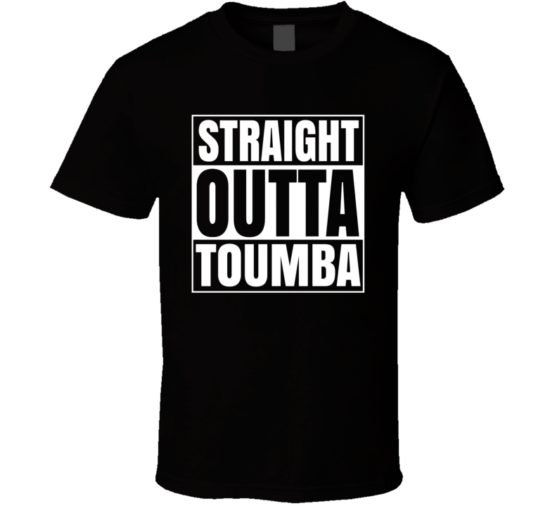 Straight Outta Toumba Thessaloniki Greek Soccer Super League T S Hirt  T Shirt