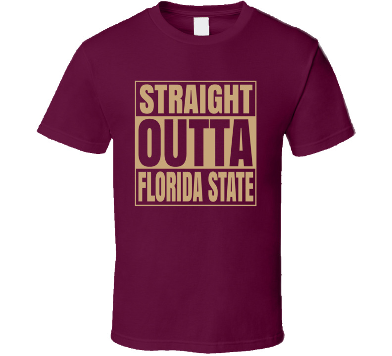 Straight Outta Florida State March Madness University Basketball T Shirt