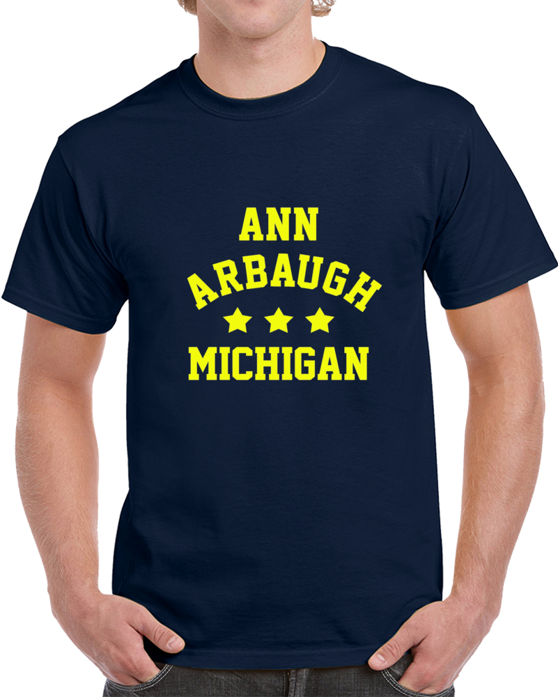 Michigan Ann Arbaugh Funny Parody College Basketball Football T Shrit T Shirt