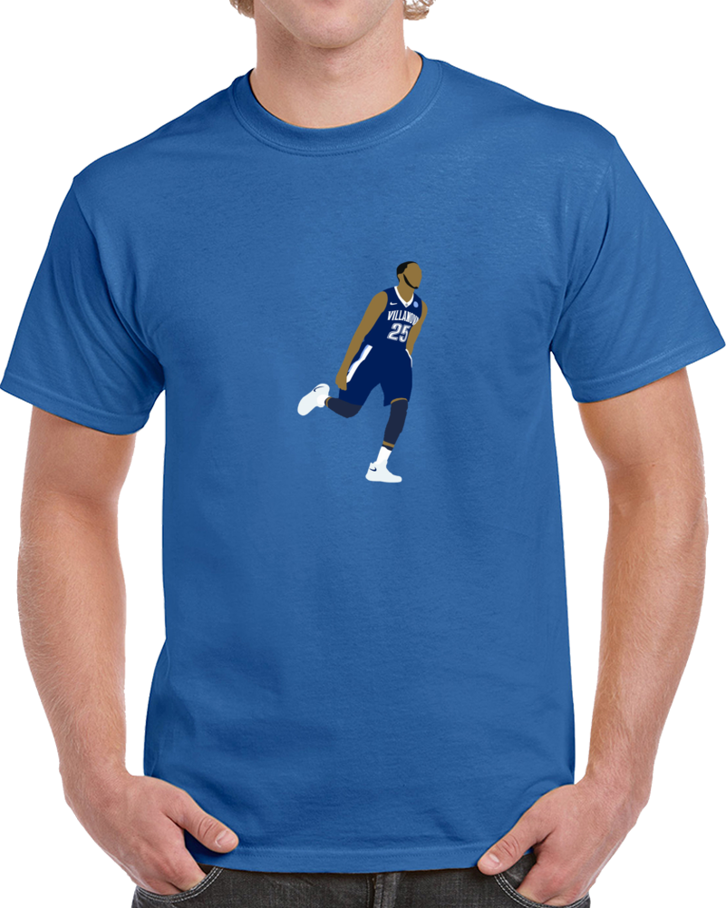 Mikal Bridges Villanova Basketball Player Sihouette T Shirt