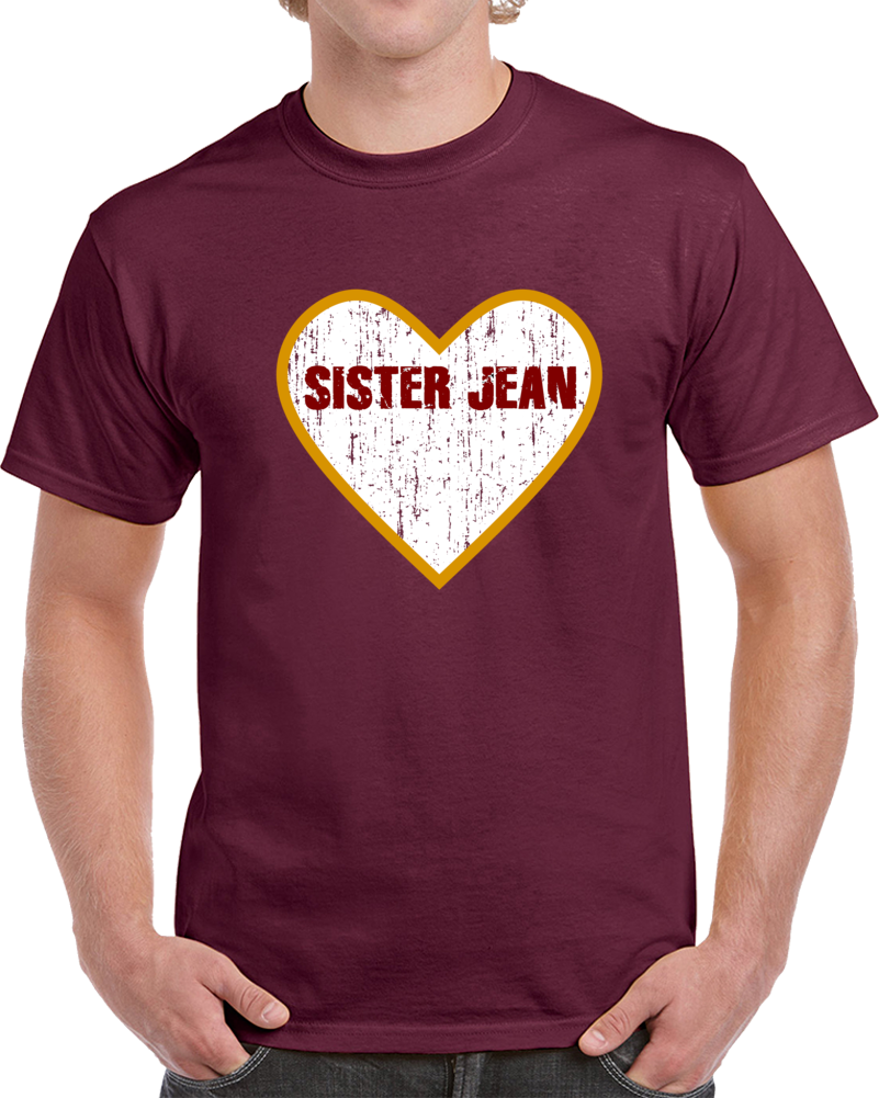 March Madness Sister Jean Heart Loyola University Chicago Basketball T Shirt