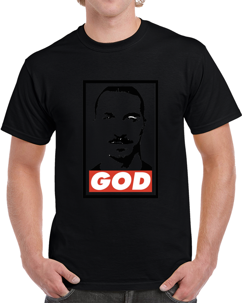 Zlatan Ibrahimovic Is God Soccer Legend T Shirt