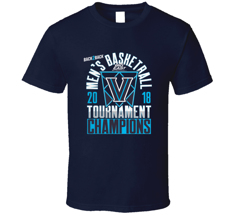 Villanova March Madness 2018 Tournament Champions College Basketball T Shirt