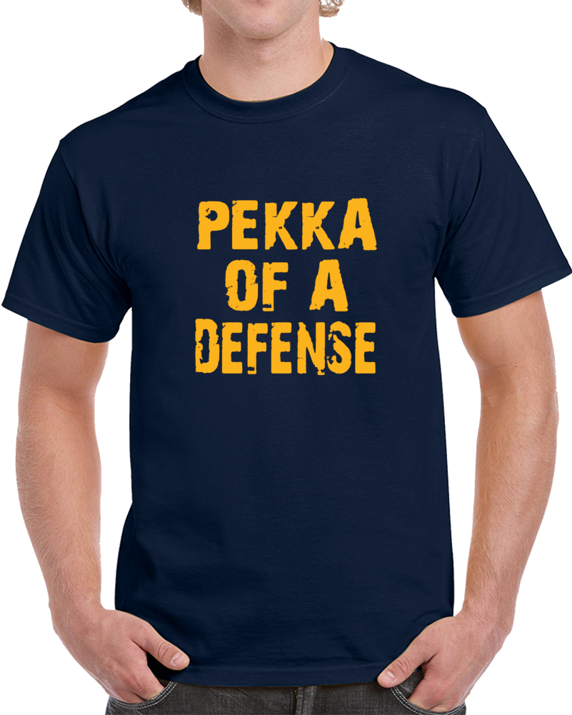 Pekka Rinne Of A Defense Nashville Hockey Team Playoff Distressed T Shirt