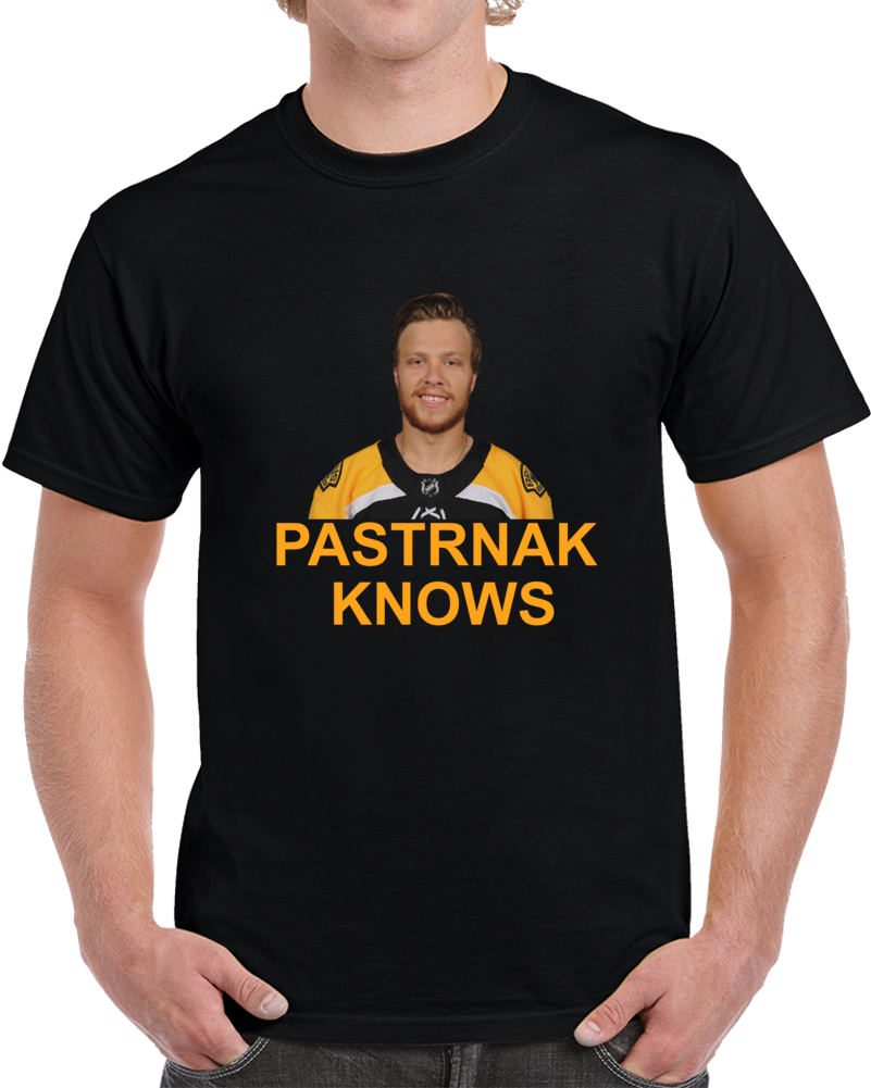 David Pastrnak Knows Boston Hockey Bo  Knows Style T Shirt