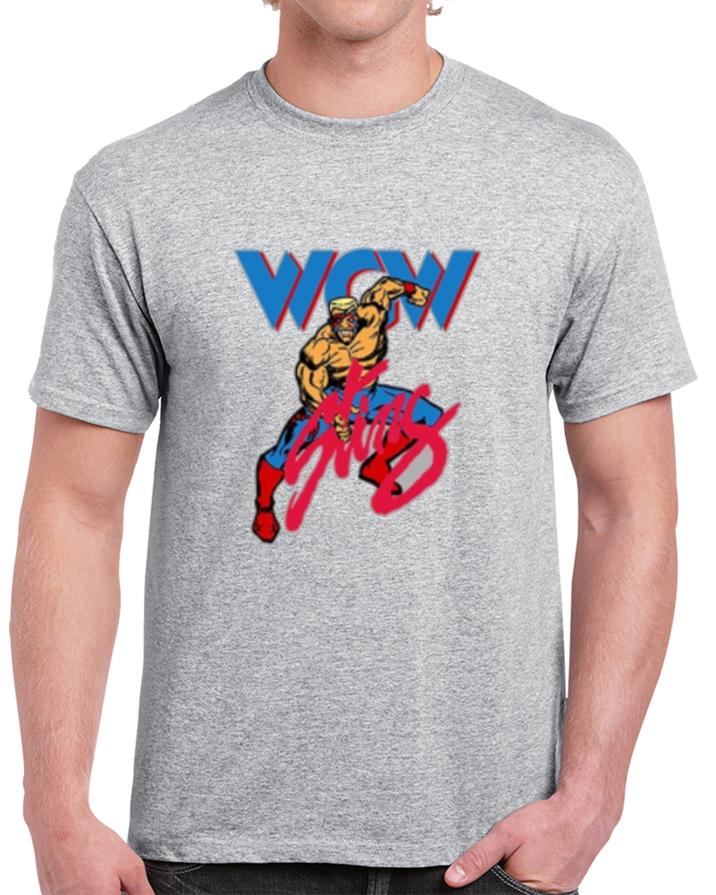 Wcw Sting Retro Wrestling League Classic Vintage T Shirt