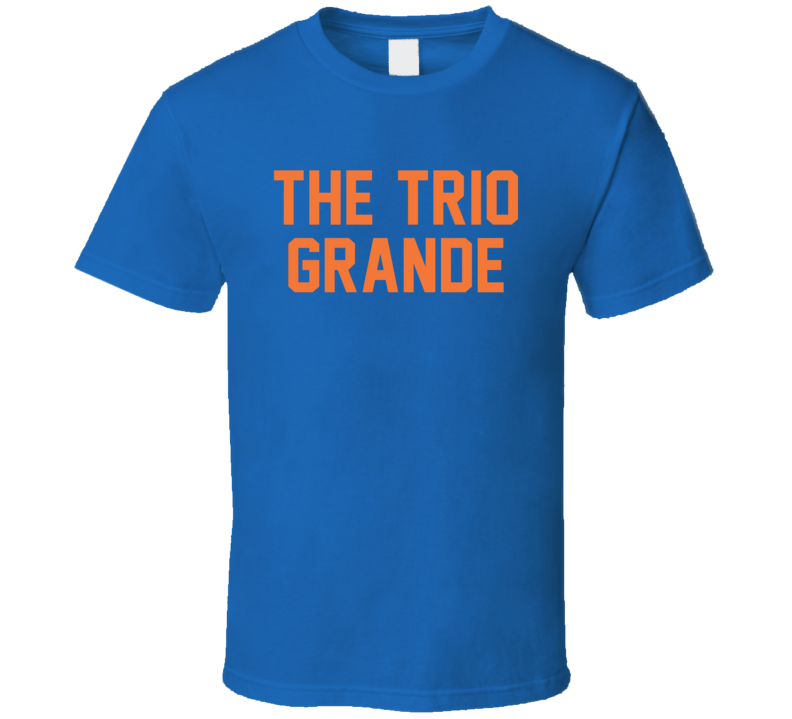 New York The Trio Grande Bossy Trottier Hockey Line T Shirt