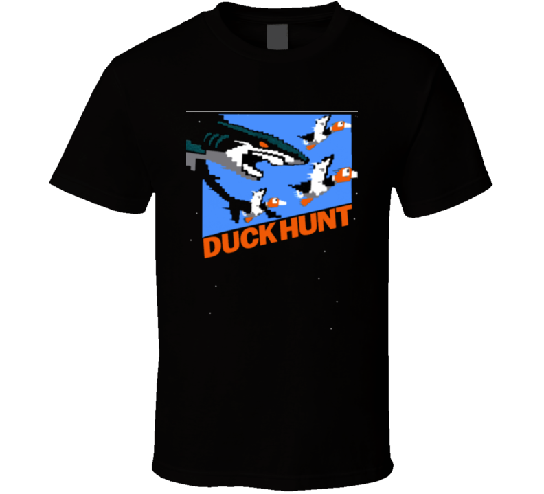 San Jose Hockey Shark Duck Hunt Playoff Hunt T Shirt