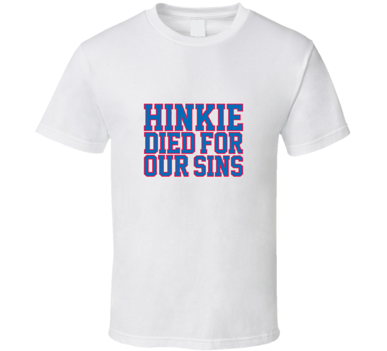 Sam Hinke Died For Our Sins Philadephia Basketball T Shirt