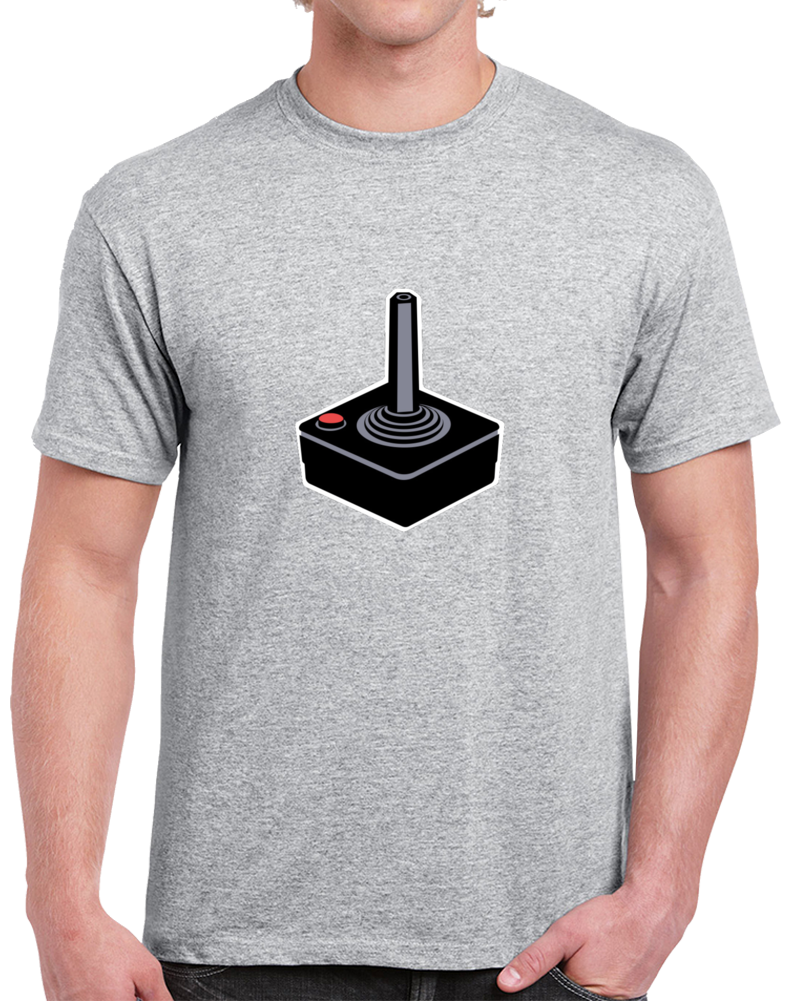 Atari Vintage Video Game Controller Gamer Retro Gaming T Shirt