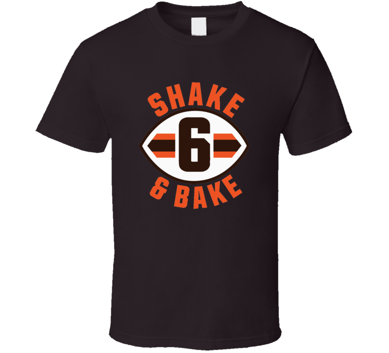 Baker Mayfield Shake And Bake Cleveland Football Distressed T Shirt