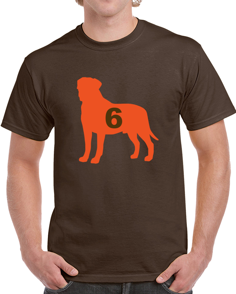 Cleveland Football Baker Mayfield Goat Dog T Shirt