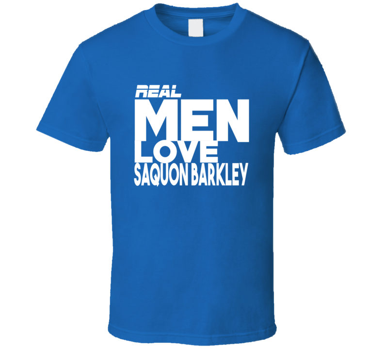 Saquon Barkley Real Men Love Funny New York Football T Shirt
