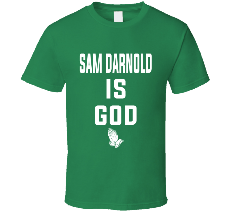Sam Darnold Is God Qb New York Football T Shirt