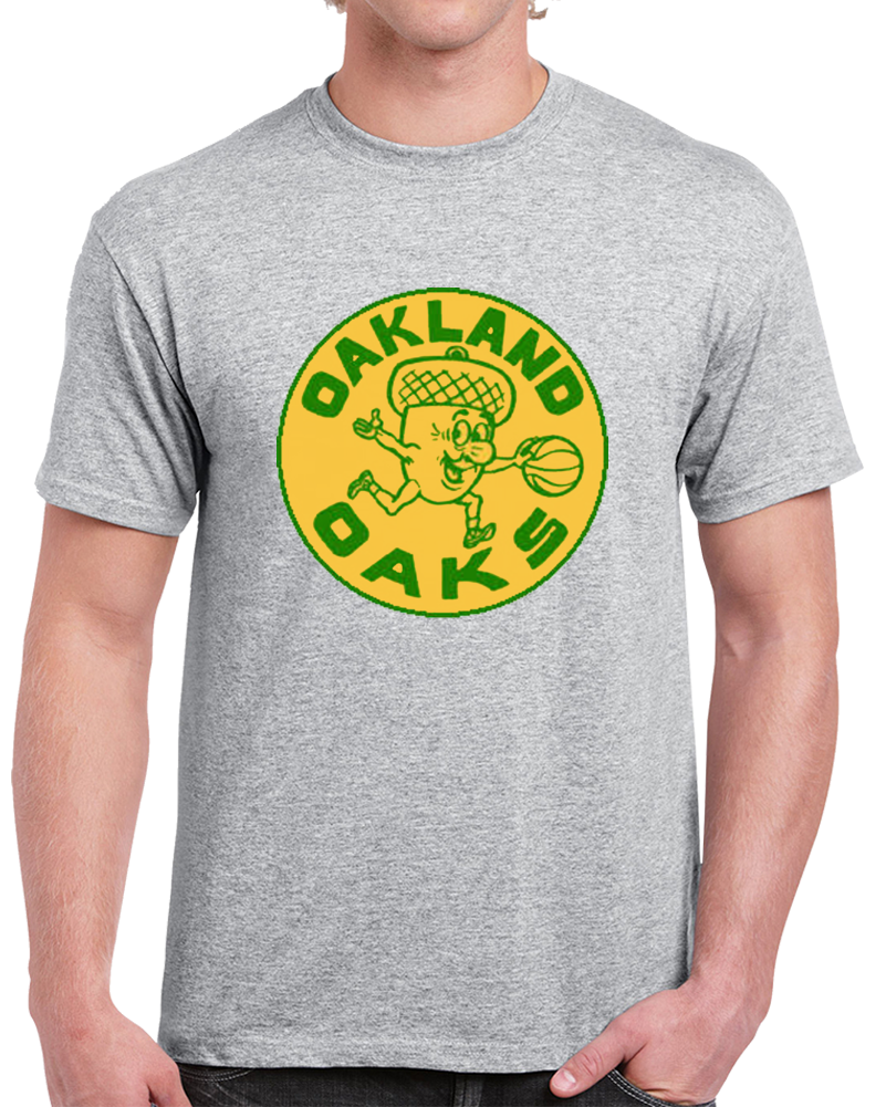 Oakland Oaks 1967 Basketball Team Aba Defunct Negro League T Shrit T Shirt