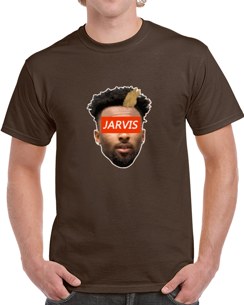 Jarvis Landry Big Head Face Cleveland Ohio Football Dark Brown T Shirt