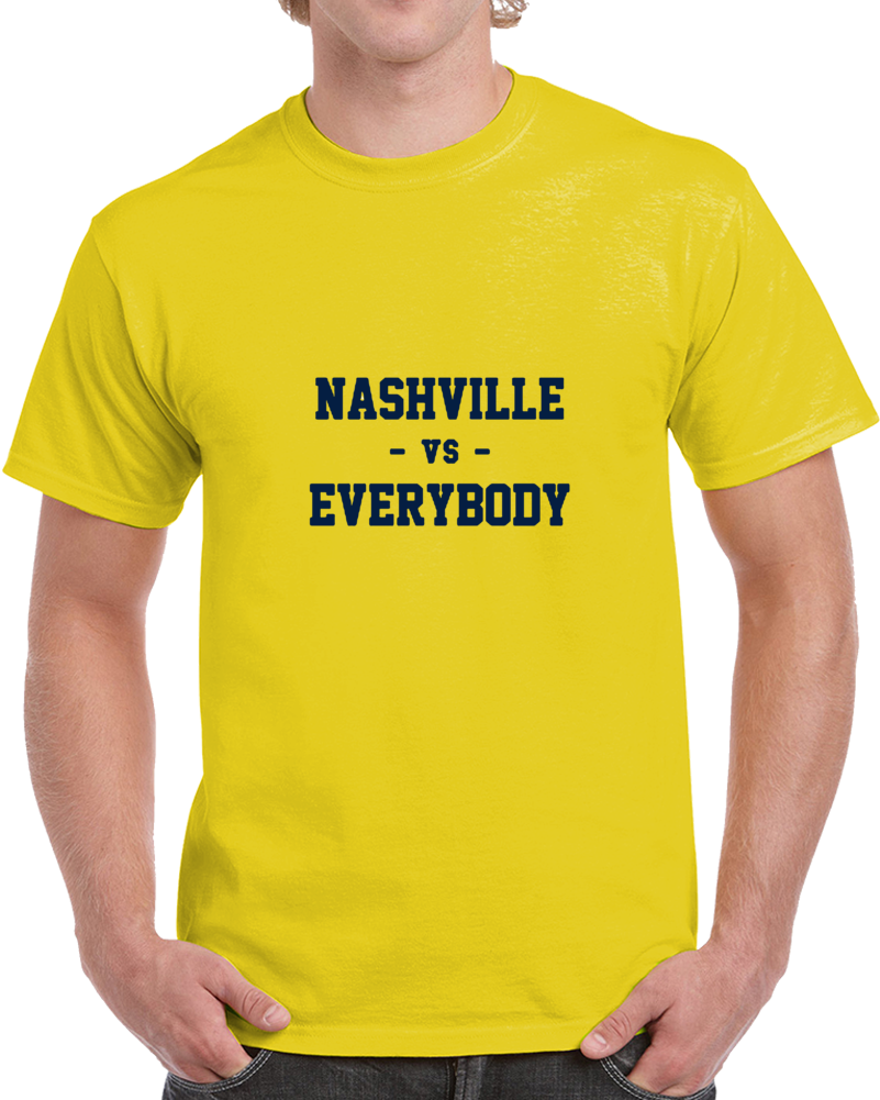 Nashville Vs Everybody Smashvil Fan Supporter V2 T Shirt