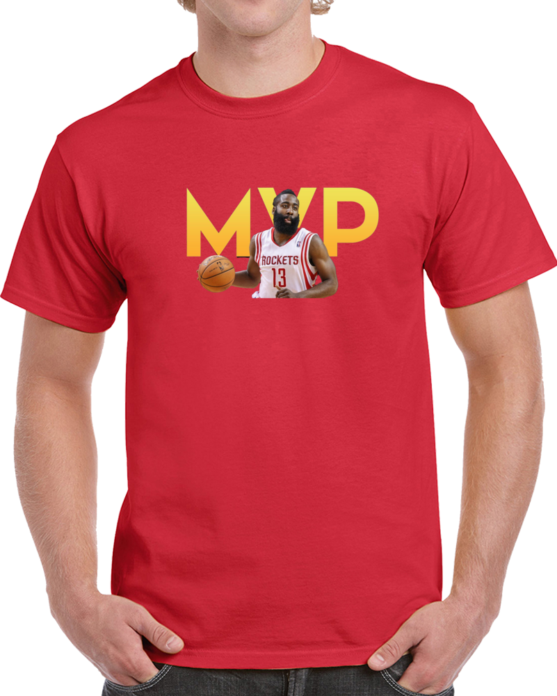 James Harden Mvp Houston Basketball Player T Shirt